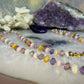 14 karaat gouden edelsteen ketting