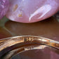 14 karaat gouden ring met robijn