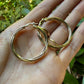 8 karaat hoops