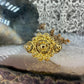 18 karaat gouden Zeeuwse knop ring