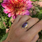 14 karaat gouden amethist ring
