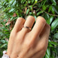 14 karaat gouden tricolor ring