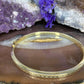8 karaat bewerkte bangle