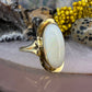 14 karaat gouden opaal ring