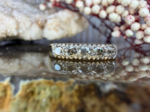 9 karaat diamanten ring