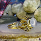 14 karaat gouden ring met chalcedoon