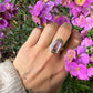 14 karaat gouden amethist ring