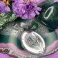 Zilveren medaillon locket