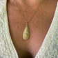 14 karaat gouden steencamee hanger