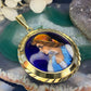 14 karaat gouden Limoges hanger