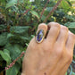 8 karaat amethist ring