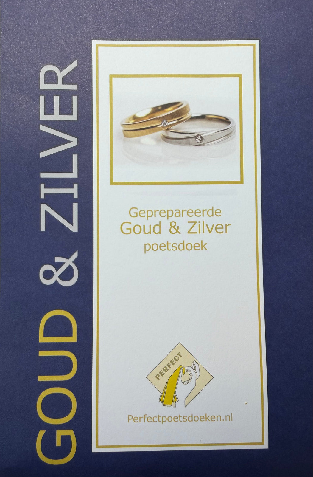goud en zilver poetsdoek